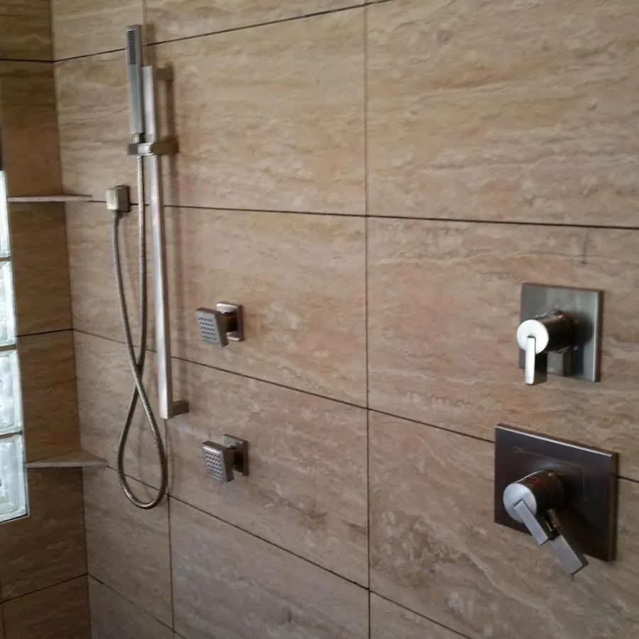 Shower fixture installation for Frozen Pipe Repair in Thomson